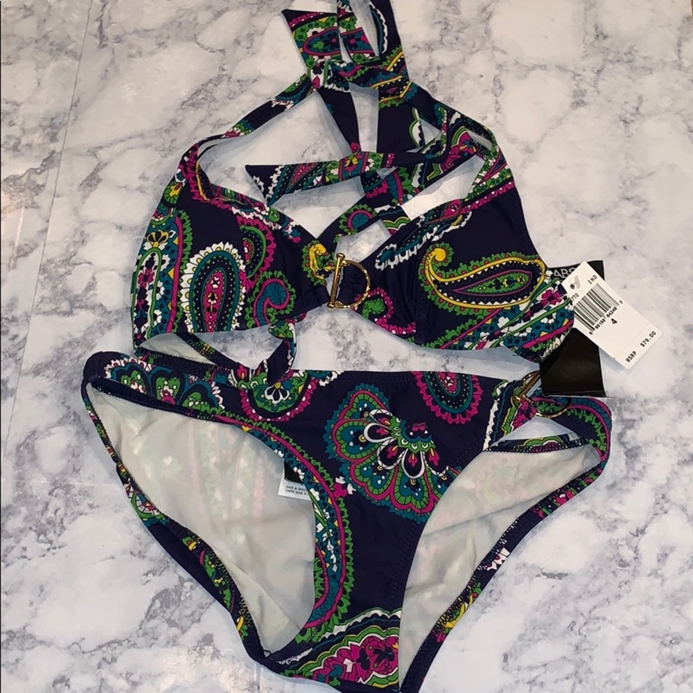 NWT - Allen Schwartz Bikini Set